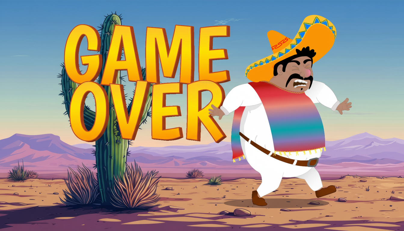 Game over screen